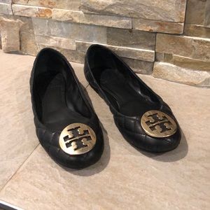 Tory Burch Quilted Flats 8.5